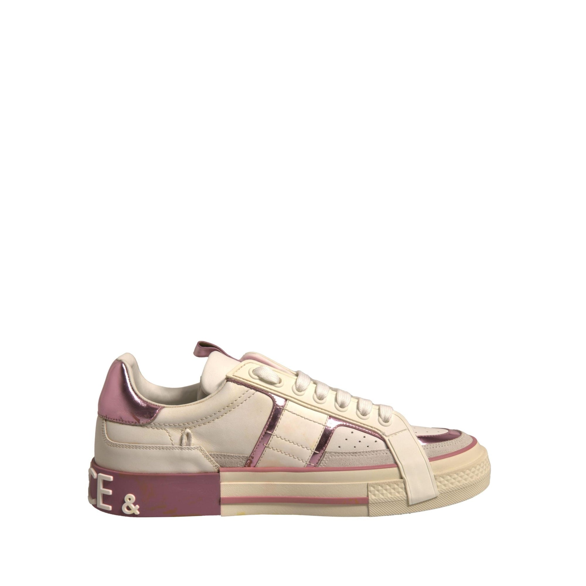 Dolce & Gabbana Multicolor Logo CUSTOM 2.Zero Sneakers Shoes
