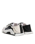 Dolce & Gabbana White Black NS1 Low Top Sneakers Shoes