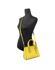 Michael Kors Charlotte 3 in 1 Satchel Bag Crossbody Golden Yellow