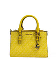 Michael Kors Charlotte 3 in 1 Satchel Bag Crossbody Golden Yellow