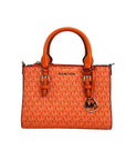 Michael Kors Charlotte 3 in 1 Satchel Bag Crossbody Poppy Orange