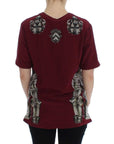 Dolce & Gabbana Enchanted Sicily Silk Blouse with Knight Print