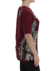 Dolce & Gabbana Enchanted Sicily Silk Blouse with Knight Print