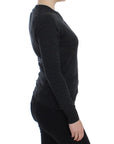 Dolce & Gabbana Elegant Gray Wool Cardigan Sweater