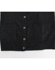 Dolce & Gabbana Elegant Gray Wool Cardigan Sweater