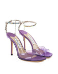 Jimmy Choo Purple Raso Sandal