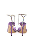 Jimmy Choo Purple Raso Sandal