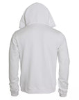 Dolce & Gabbana White Sacred Heart Hooded Sweatshirt Sweater