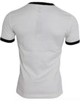Dolce & Gabbana White Sacred Heart Short Sleeve Men T-shirt