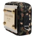 Dolce & Gabbana Multicolor Leopard Jacquard DG Logo Crossbody Bag