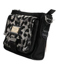 Dolce & Gabbana Multicolor Leopard Jacquard Crossbody Bag