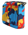 Dolce & Gabbana Multicolor Camouflage Nylon Crossbody Bag