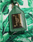 Dolce & Gabbana Green Canvas Botanical Garden Women Tote Bag