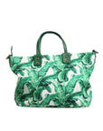 Dolce & Gabbana Green Canvas Botanical Garden Women Tote Bag