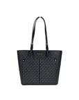 Michael Kors Jet Set Medium Black Double Pocket Tote Bag
