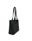 Michael Kors Jet Set Medium Black Double Pocket Tote Bag