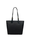 Michael Kors Jet Set Medium Black Double Pocket Tote Bag
