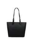 Michael Kors Jet Set Medium Black Double Pocket Tote Bag