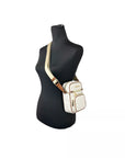Michael Kors North South Medium Crossbody Bag Vanilla