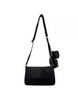 Michael Kors Crossbody Tech Attachment Bag Purse Black