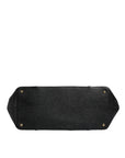 Dolce & Gabbana Black Leather Miss Escape Shopping Tote Bag