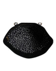 Dolce & Gabbana Brown Black Calfskin Leopard Print Shoulder Tote Bag