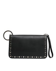 Dolce & Gabbana Black Small Leather Studded Shoulder Crossbody Bag