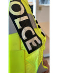 Dolce & Gabbana Neon Green Logo Tape Low Top Sneakers Shoes