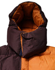 Dolce & Gabbana Multicolor Quilted Hooded Puffer Jacket