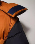 Dolce & Gabbana Multicolor Quilted Hooded Puffer Jacket
