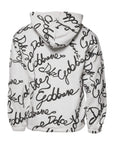 Dolce & Gabbana White Logo Cotton Hooded Sweatshirt Sweater