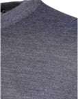 Dolce & Gabbana Gray Cashmere Crew Neck Pullover Sweater