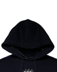 Dolce & Gabbana Blue Crown Cotton Hooded Sweatshirt Sweater