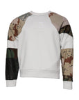 Dolce & Gabbana Multicolor Patchwork Cotton Crew Neck Sweater
