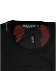 Dolce & Gabbana Multicolor Camouflage Crew Neck T-shirt