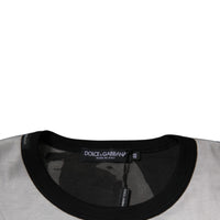 Dolce & Gabbana Multicolor Camouflage Crew Neck T-shirt