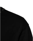 Dolce & Gabbana Black Logo Stud Pullover Sweatshirt Sweater