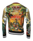 Dolce & Gabbana Multicolor Jungle DG King Pullover Sweater