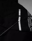 Dolce & Gabbana Black Bandana Hooded Men Sweatshirt Sweater