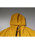 Dolce & Gabbana Yellow Logo Plaque Hooded Full Zip Sweater