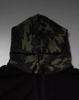 Dolce & Gabbana Black Camouflage Hooded Sweatshirt Sweater