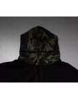Dolce & Gabbana Black Camouflage Hooded Sweatshirt Sweater