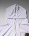 Dolce & Gabbana White Cotton Hooded Sweatshirt Sweater