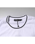 Dolce & Gabbana White Sacred Heart Short Sleeve T-shirt