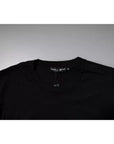 Dolce & Gabbana Black Logo Patch Cotton Crew Neck T-shirt