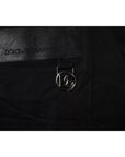 Dolce & Gabbana Black Logo Patch Cotton Crew Neck T-shirt