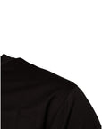 Dolce & Gabbana Dark Brown Logo Cotton Crew Neck T-shirt