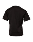 Dolce & Gabbana Dark Brown Logo Cotton Crew Neck T-shirt