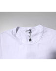 Dolce & Gabbana White Cotton Stretch Crewneck Underwear T-shirt