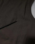Dolce & Gabbana Black Cotton Sleeveless Round Neck Tank T-shirt